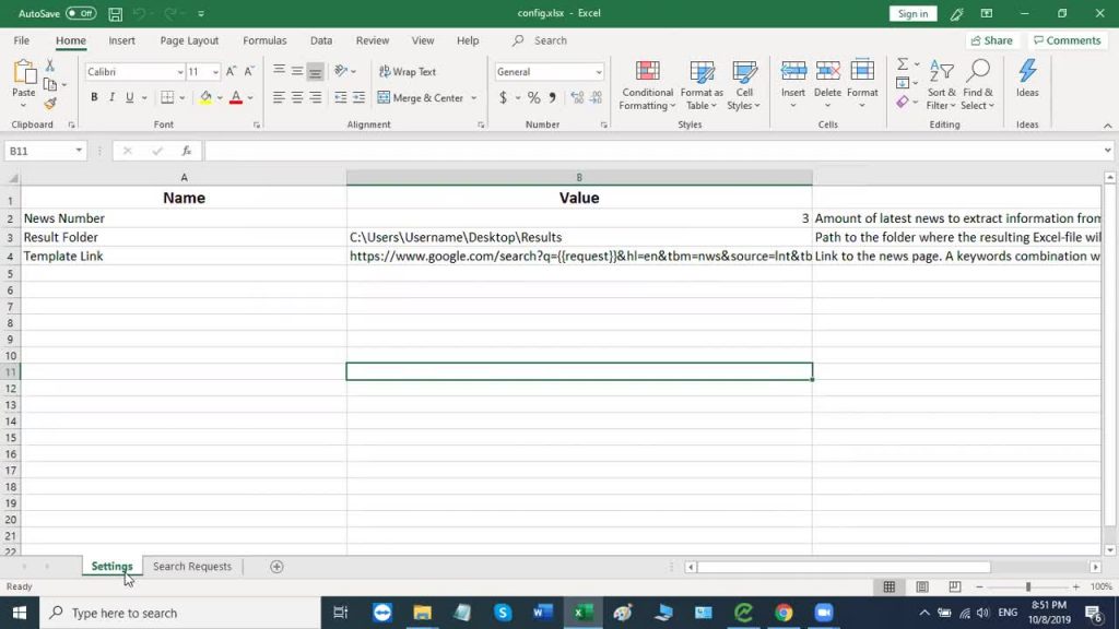 ElectroNeek MS Excel automation