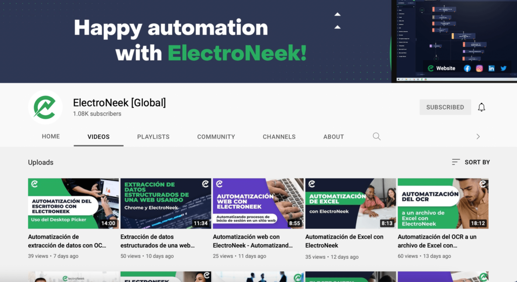 ElectroNeek YouTube Relaunch